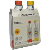 SodaStream FUSE-flaska 2 x 1 l, orange/gul