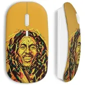 CAPACHEAP Souris Sans Fil Bob marley musicien