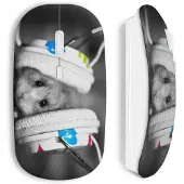 CAPACHEAP Souris sans Fil Hamster music