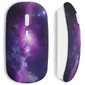 CAPACHEAP Souris Sans Fil Background Galaxy