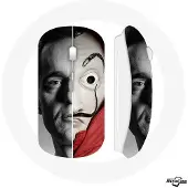 CAPACHEAP Souris Sans Fil Berlin La casa de papel Berlin Masque Split