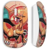 CAPACHEAP Souris Sans Fil Dracaufeu Pokemon Style