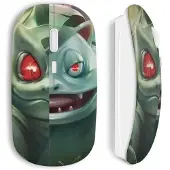 CAPACHEAP Souris Sans Fil Bulbizarre Florizarre Pokemon Art