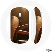 CAPACHEAP Souris Wing Chun Kung Fu Sans Fil