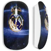 CAPACHEAP Souris Sans Fil Real Madrid Football club