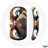 CAPACHEAP Souris Sans Fil Eren Yeager Attack on Titan Anime poster