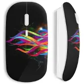 CAPACHEAP Souris Sans Fil Coloful bande