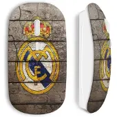 CAPACHEAP Souris Sans Fil Football Club RMA