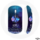 CAPACHEAP Souris Sans Fil Exo Groupe K-pop Logo we are one