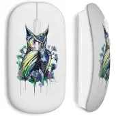 MANIACASE Souris sans Fil Hiboux paint