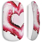 MANIACASE Souris sans Fil love Rouge