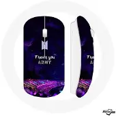 CAPACHEAP Bangtan Sonyeondan Concert BTS Army Bomb Lightstick trådlös mus