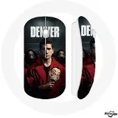 CAPACHEAP Souris Sans Fil La Casa De Papel Denver Masque