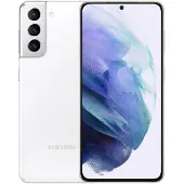 Samsung Renoverad Galaxy S21 5G Smartphone eSIM+SIM Olåst Grå 128GB vit