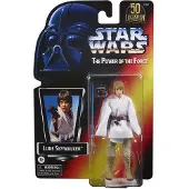 Hasbro Star Wars Lucas Film 50-årsjubileum Black Series "Power of the Force" 6" Actionfigur Luke Skywalker