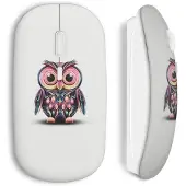 MANIACASE Souris sans Fil Hiboux