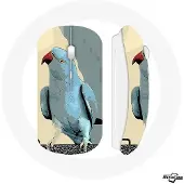 MANIACASE Souris Sans Fil Perruches perroquets Bleu