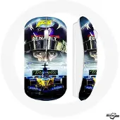 CAPACHEAP Souris Sans Fil Formule 1 Bleu Fernando alonso