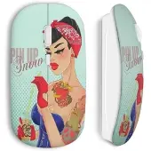 MANIACASE Souris Sans Fil Pin Up Blanche Neige