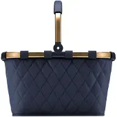 Reisenthel carrybag, Varukorg, Guld, Återvunnen plast, Monokromatiskt, 22 l, 22 l