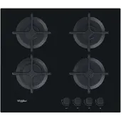 Whirlpool Akt 616/nb Gasglasplatta 60 Cm 4 Brännare