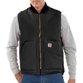 Carhartt Relaxed Fit Firm Duck Insulated Rib Collar Väst