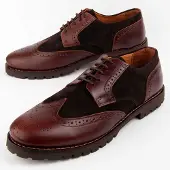 Purapiel Oxford-Sko Herac Brun