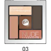 HYPOAllergenic Nude Eyeshadow Ögonskuggspalett 5 g Nr. 03 Neutral Warm