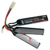 ASG LiPO Batteri 11,1V 1300mAh 3 Sticks