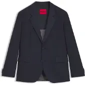 HUGO Modern-fit suit jacket in performance-stretch twill