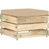 vidaXL Soffbord vit 102x50x36 cm konstruerat trä
