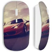 CAPACHEAP Souris sans fil ferrari rouge voiture