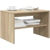 vidaXL TV-bänk sonoma ek 60x40x40 cm konstruerat trä