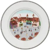 Villeroy & Boch Design Naif Tallrik Village 27 Cm - Mattallrikar Porslin Vit
