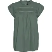 Vero Moda Blus 'Debbie' mörkgrön