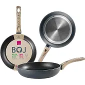 Ibili Stekpanna - IBILI - Bux - 26 cm - Aluminium - Trähandtag - Non-stick
