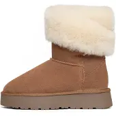 Gooce Snöboots 'BEVERLY' kastanjebrun