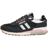 Pepe Jeans för kvinnor. PLS400010 Kingston College läder sneakers svart (39), Hud, Karta, Nyckelband, Casual