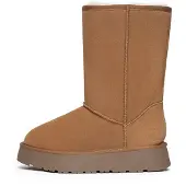 Gooce Snöboots 'Pikes' kastanjebrun