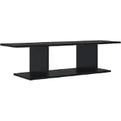 vidaXL TV-bänkset Svart 103 x 30 x 26,5 cm Konstruerat trä