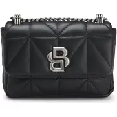 BOSS Small quilted shoulder bag with Double B monogram