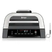 Ninja DG551EU, Varmluftsfritös, 3,8 l, Single, Svart, Silver, Röra, Fristående