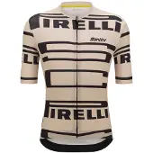 Santini Pirelli Korta ärmar Cykeltröja