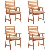 vidaXL Matgrupp för trädgården med dynor 7 delar beige konstrotting