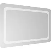 vidaXL Badrumsspegel LED 50x80 cm