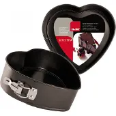 Jamon Tårtform - Ibili - 826022 - Non-stick - Avtagbar - Hjärta 22 cm