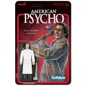 Super7 American Psycho 2000 Reaction Wave 01 Patrick Bateman Regnrocksfigur 10 Cm