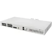 Mikrotik CRS418-8P-8G-2S+RM Cloud Router/Sw, L2/L3, Gigabit Ethernet (10/100/1000), Power over Ethernet (PoE), Rackmontering, 1U