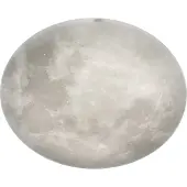 TRIO Lighting LED taklampa Lunar, dimbar, Vitt / opal, Vardagsrum / matsal, Syntetmaterial, Modern, LED-taklampa