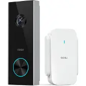 Aosu V8P Video-porttelefon WiFi Komplett-set 1 st Grå, Vit